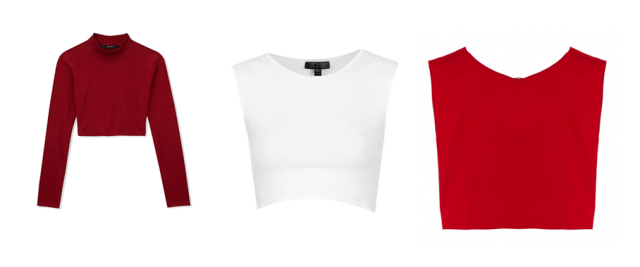 crop tops forever 21 topshop alice and olivia