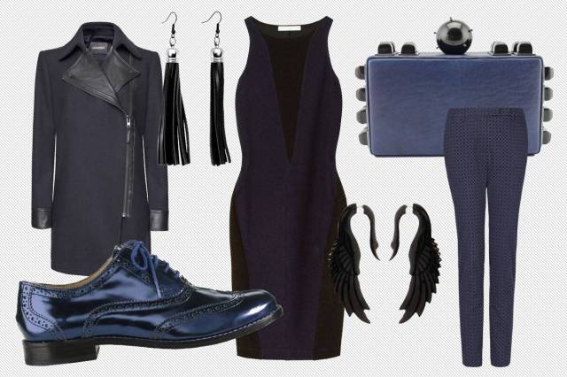 ny mag navy and black