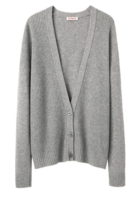 organic by john patrick deep v cardigan la garconne
