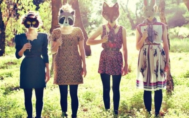 vice hipster animal masks