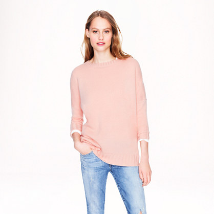 j crew collection cashmere tunic