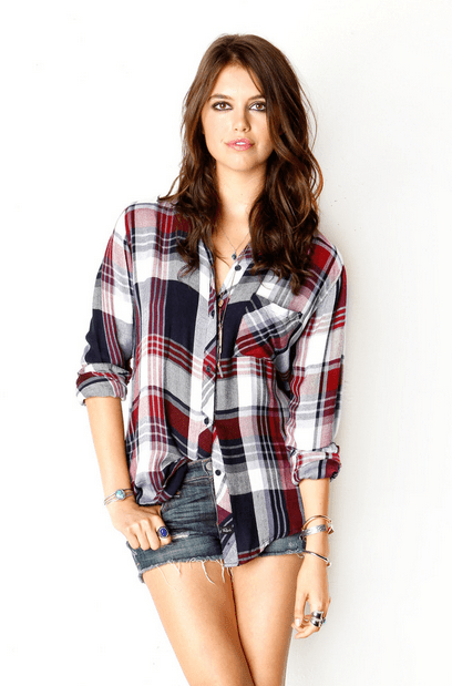 rails la hunter plaid wine white navy red