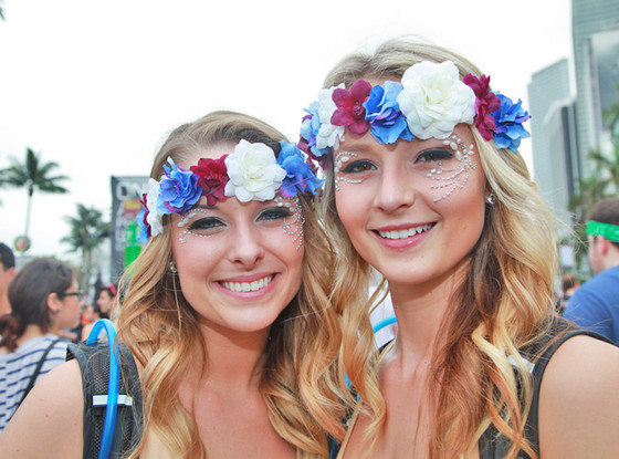 flower crowns coachella 2014 music festival fashion e online