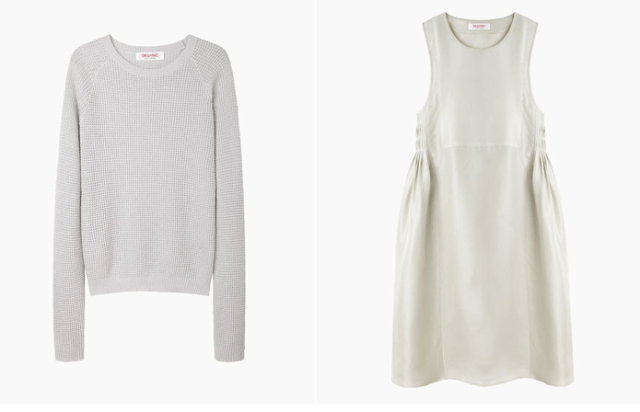 organic by john patrick thermal knit and sculpted dress