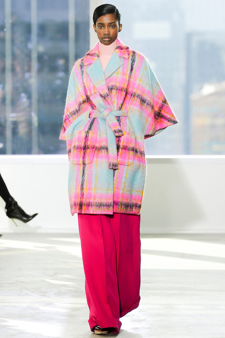 Delpozo wrap robe coat fall 2014 fashion trend