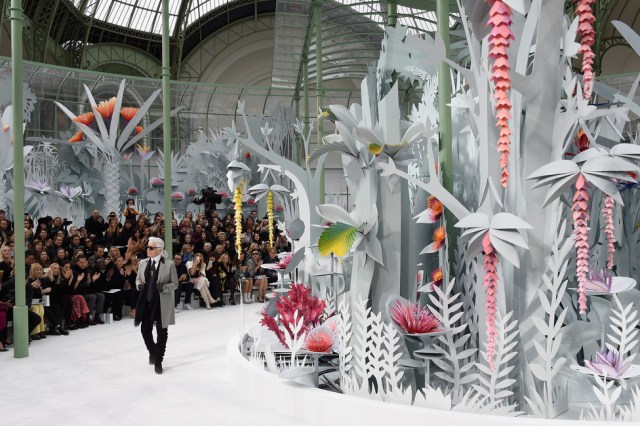 karl lagerfeld chanel paris haute couture spring 2015 fashion week