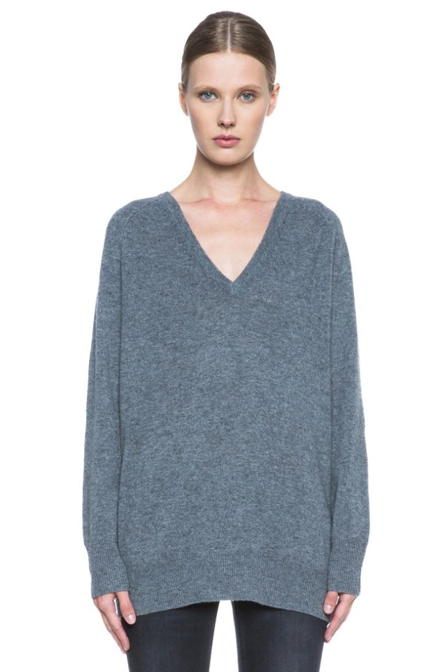 equipment v neck sweater