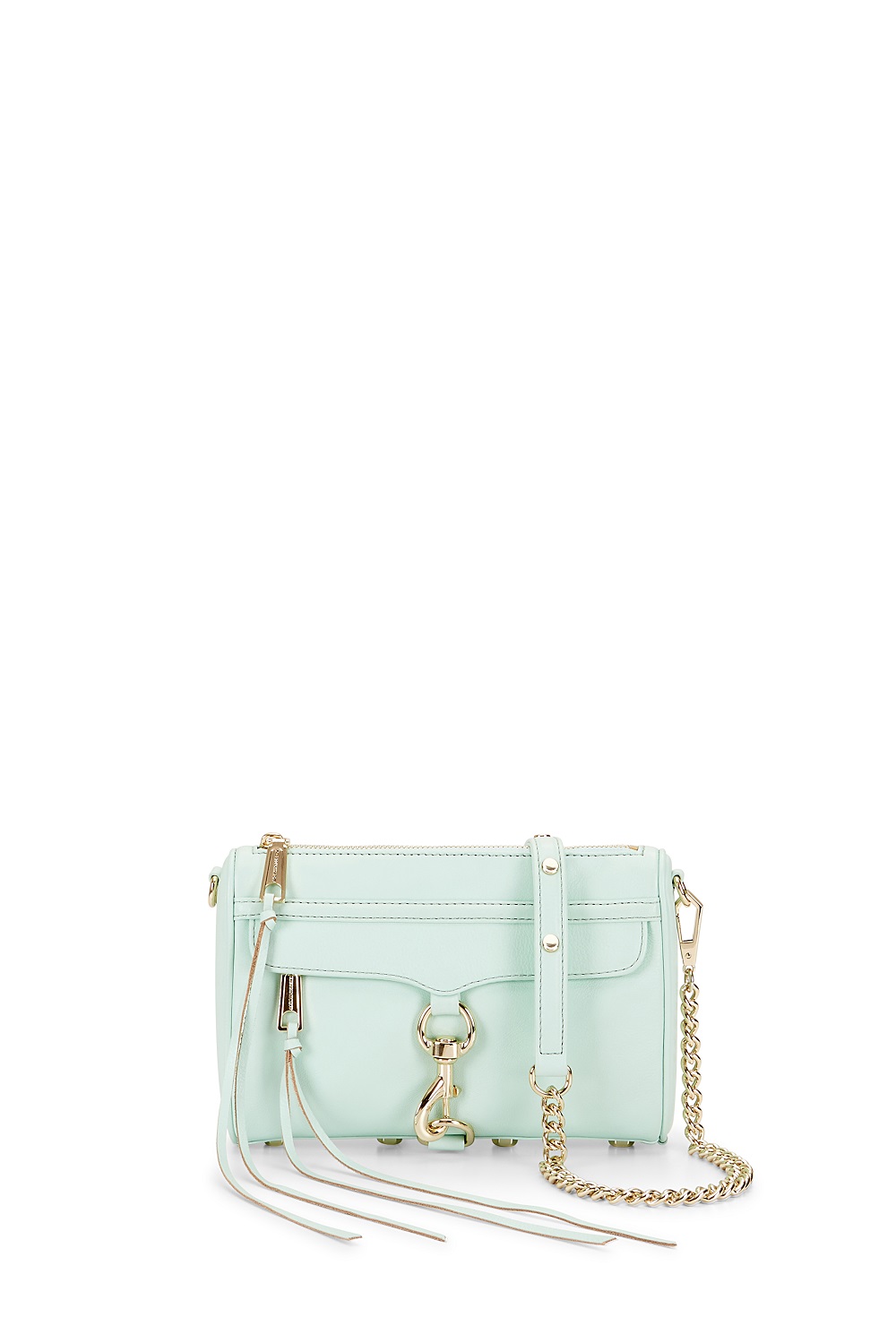 rebecca minkoff sample sale mini mac crossbody bag purse mint