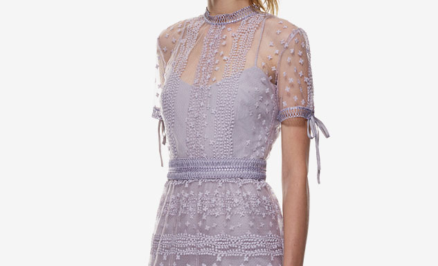 self-portrait lace dress